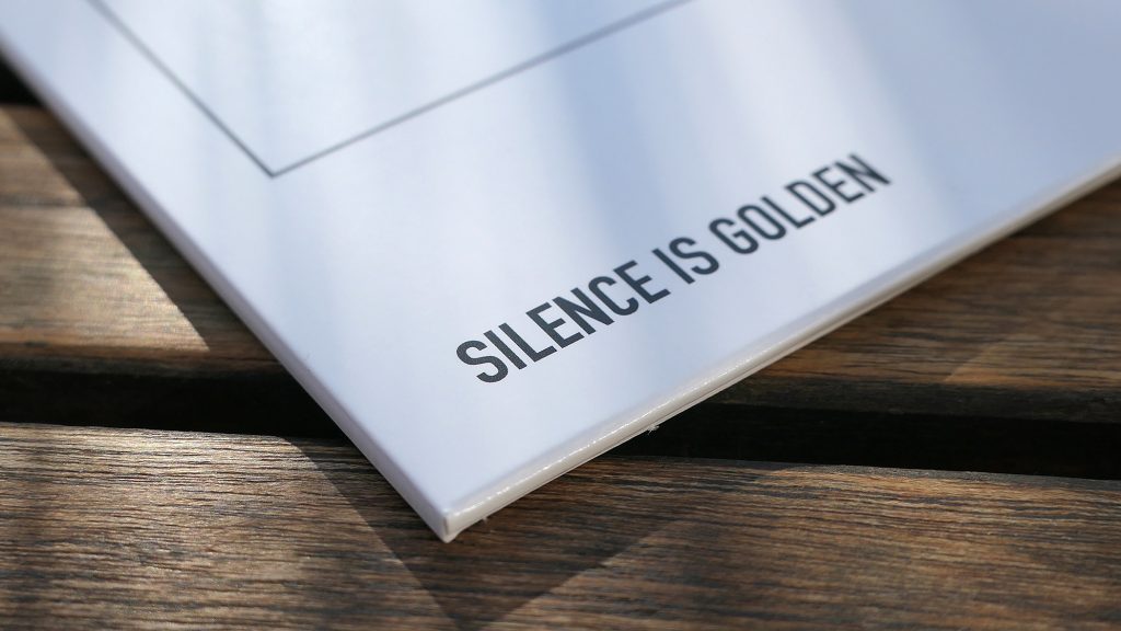 Silence is golden (10th Anniversary Edition)